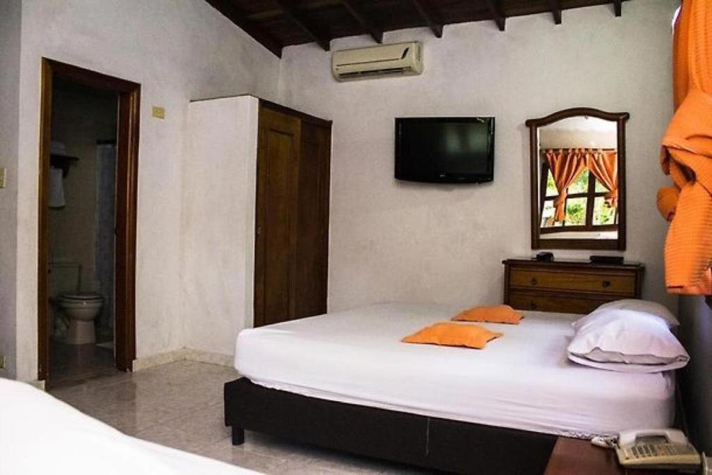 Hosteria Real Hotell Santa Fe de Antioquia Eksteriør bilde